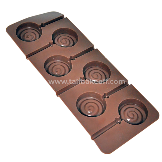 Lollipop Chocolate Silicone Mould | Flexible Silicone Mold | Reusable | Washable |