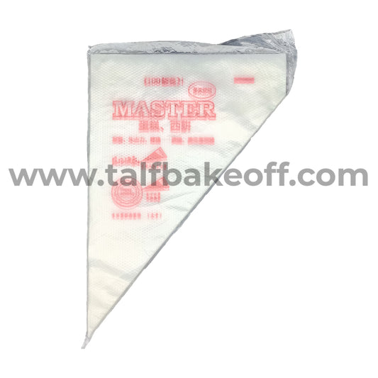 Large Piping Bags for Cake (34cm X 23cm) Transparent  /Disposable Icing/Pastry/Cupcake Decorating