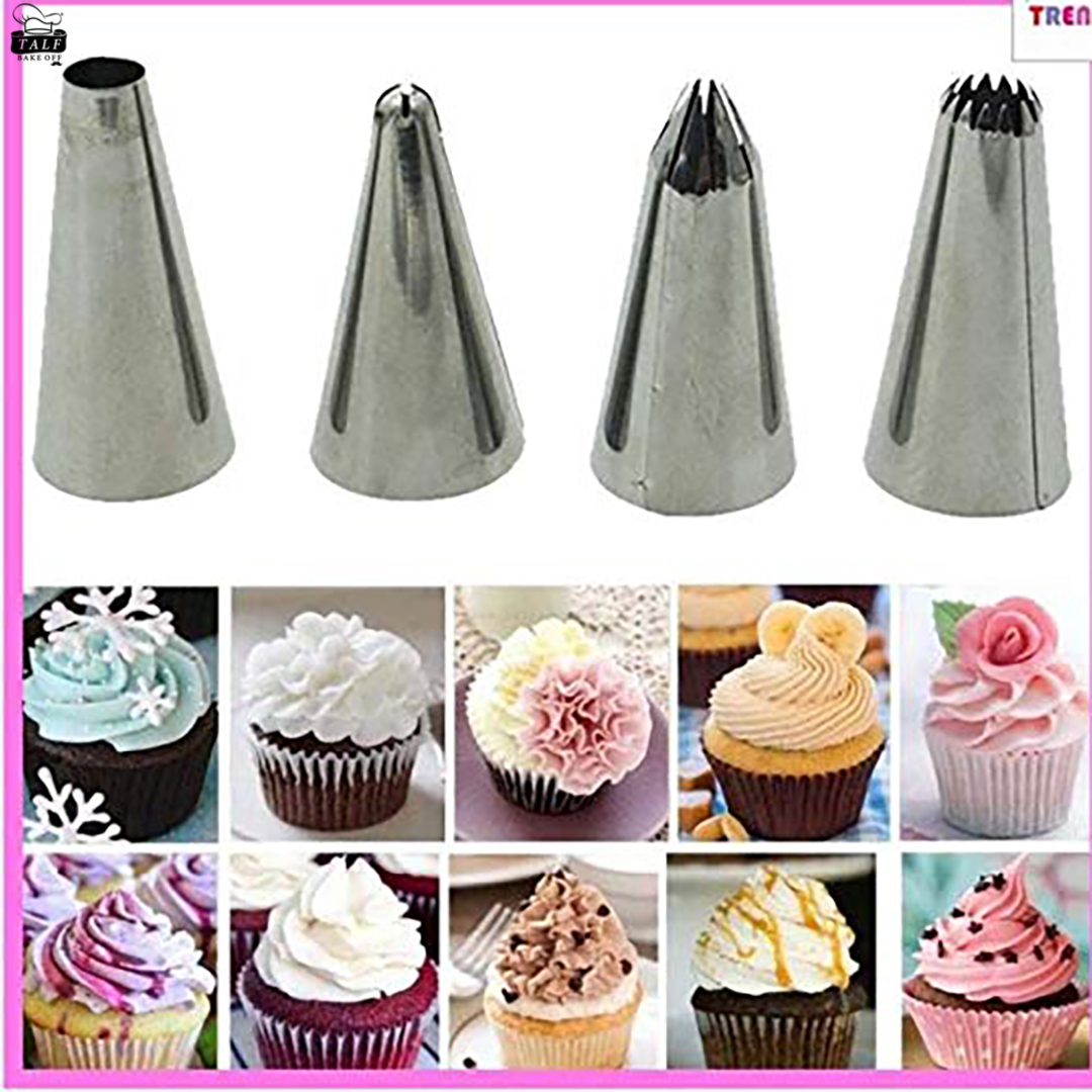 26 PCS/Set Cake Making DIY Icing Piping Nozzles Suit Stainless Steel