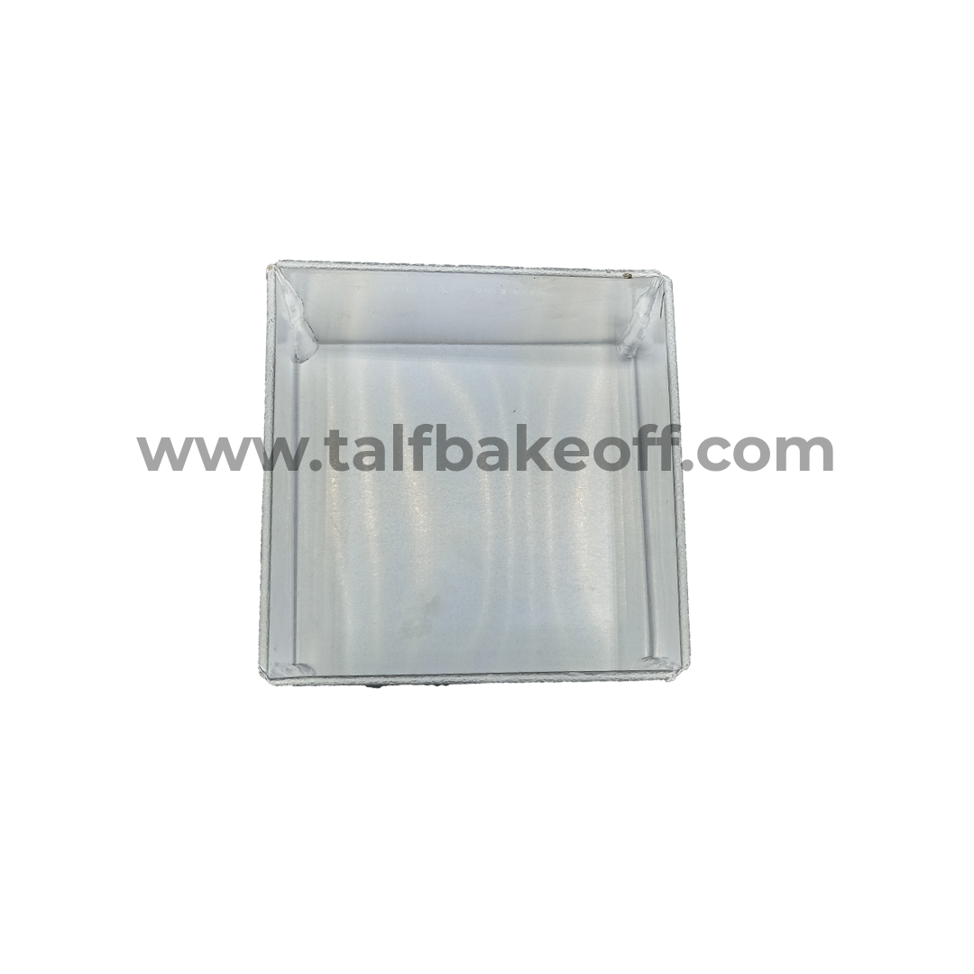 Round cake mould and non-stick baking sheets, perforated stainless steel,  stainless steel, , Removable moulds - De Buyer