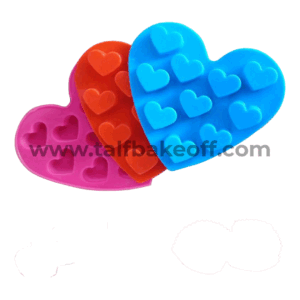 heart shape silicone mould