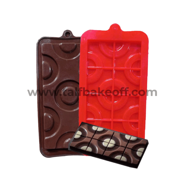 circle chocolate silicone mould